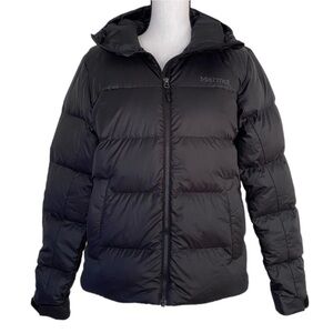 Marmot Women’s Guides Down Hoody Puffer Jacket NEW Black 700 Fill Size Small